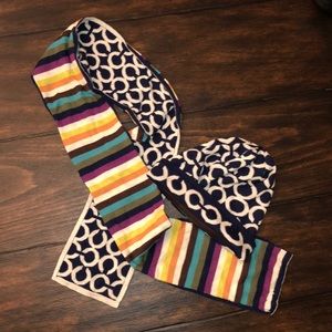 Coach Scarf and hat
